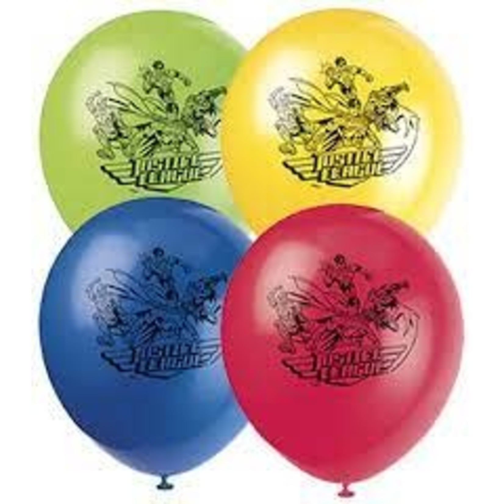 Justice League Balloons 8ct
