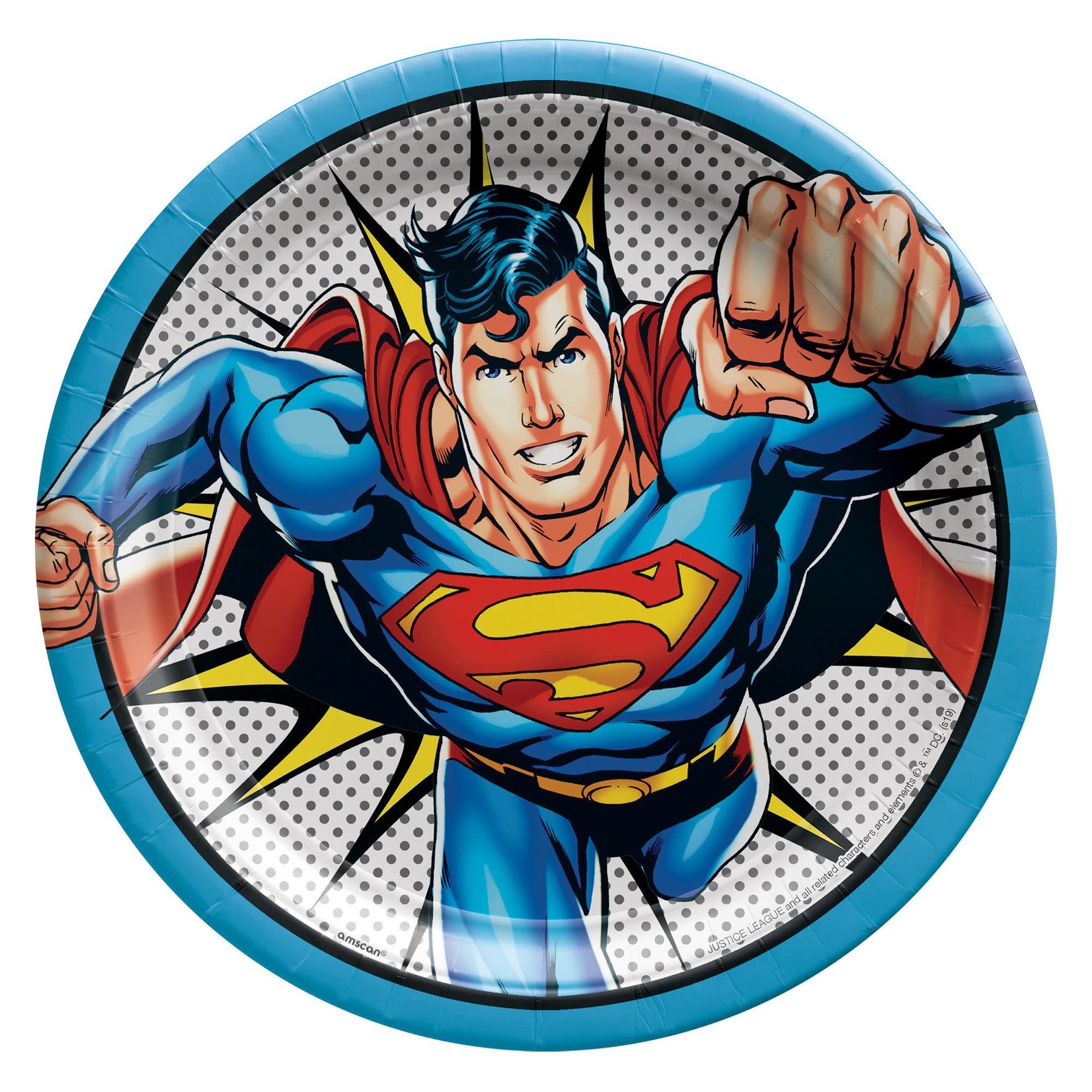 Superman Plate 9in