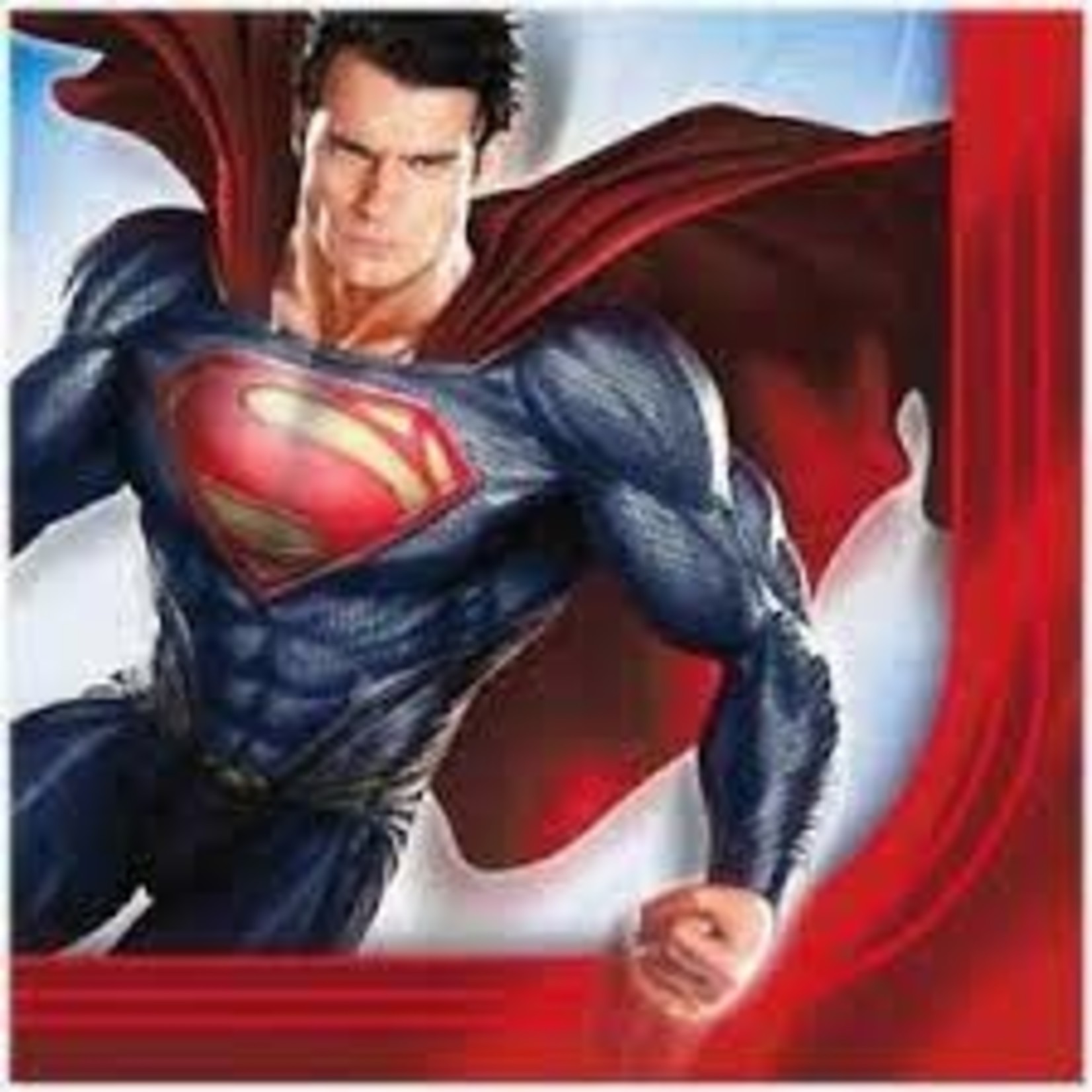 Superman Napkin 16ct