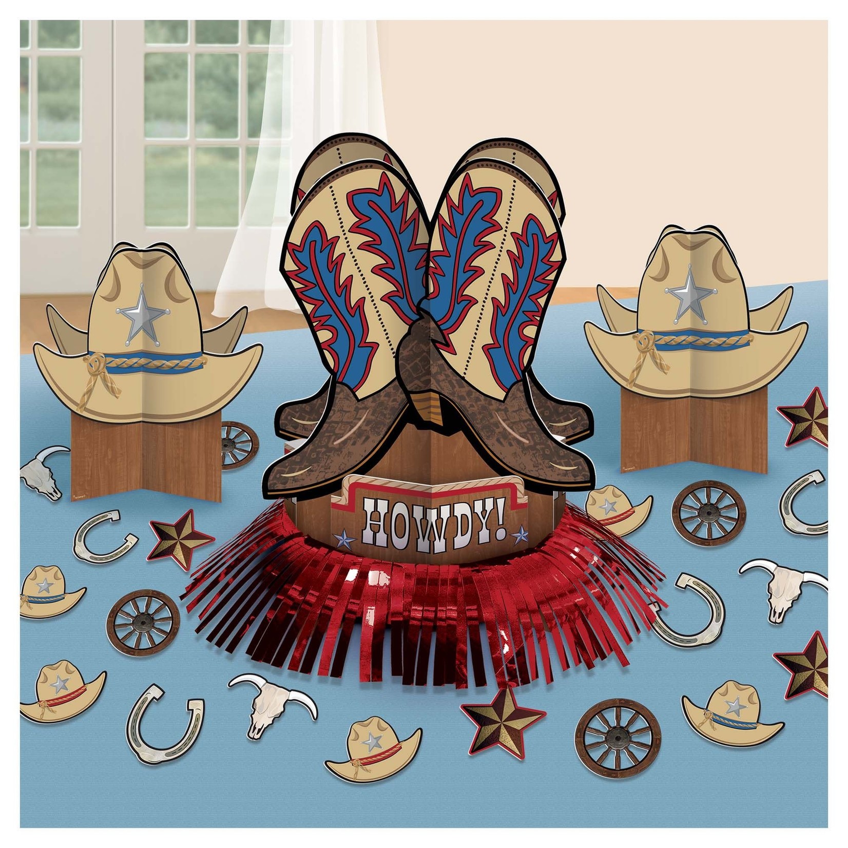 Western Table Decorating Kit