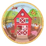 Farm Party Round 9" Dinner Plates  8ct