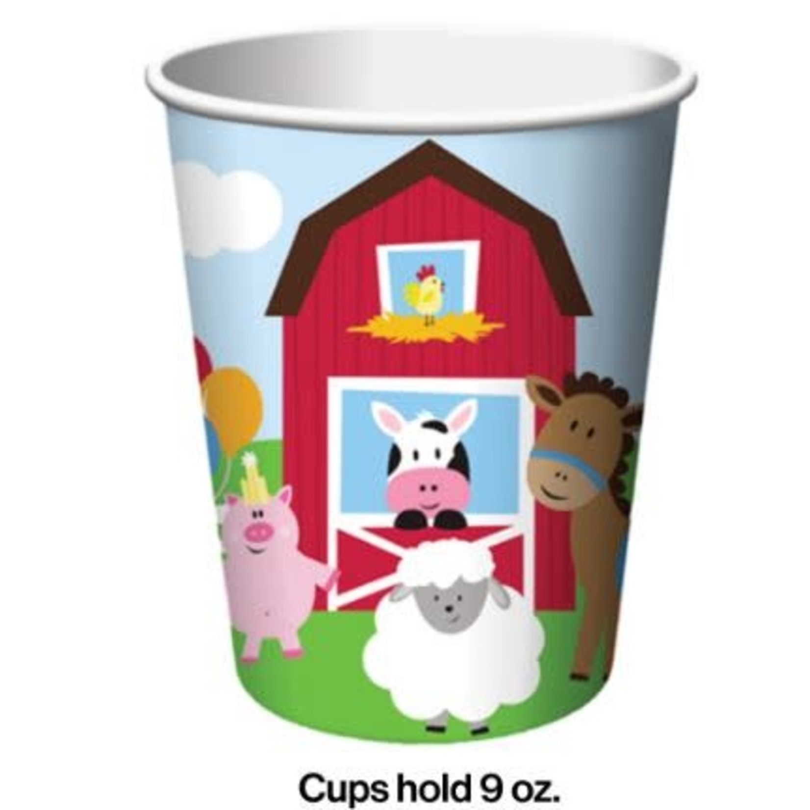 Farmhouse Fun 9oz Cups 8ct