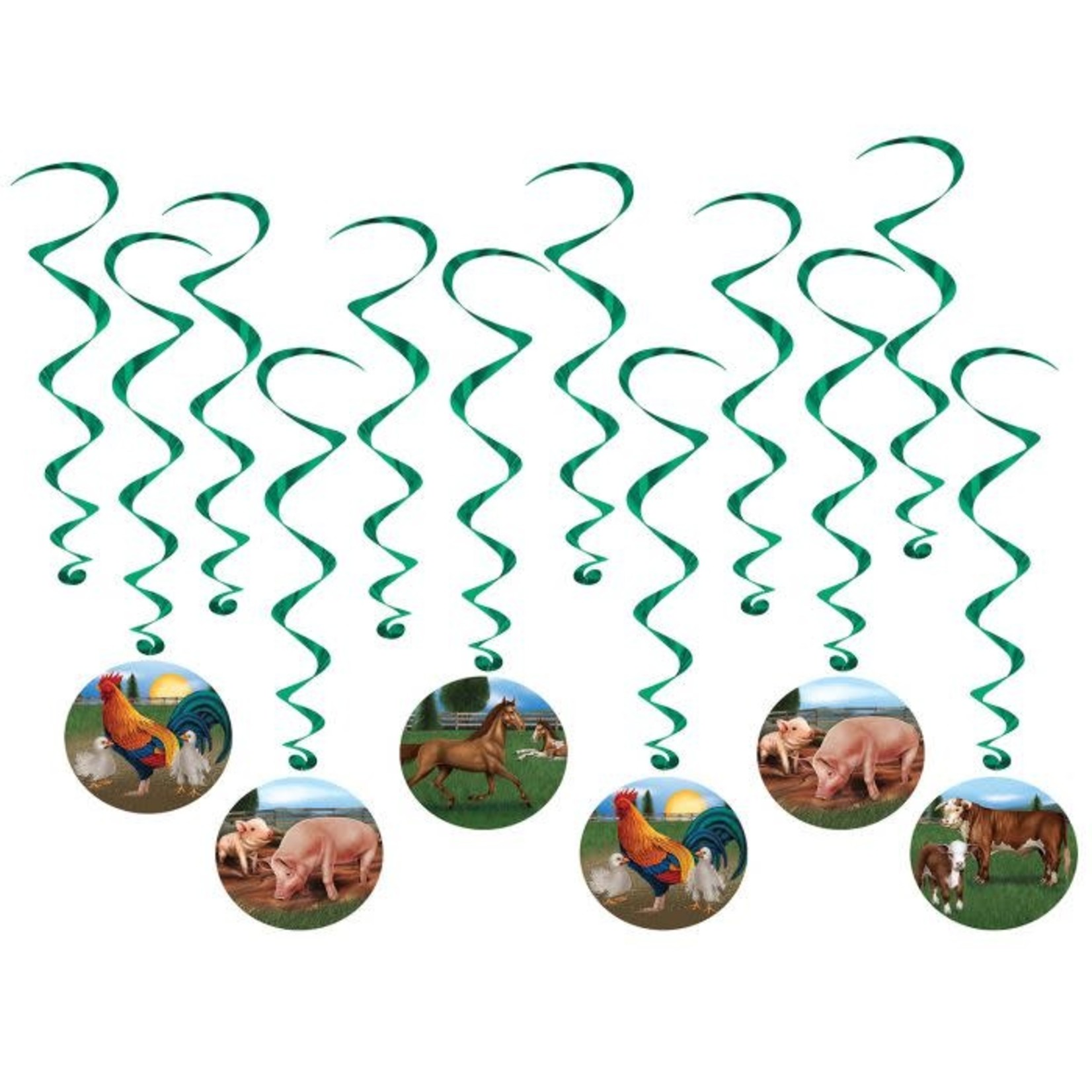 Farm Animal Whirls