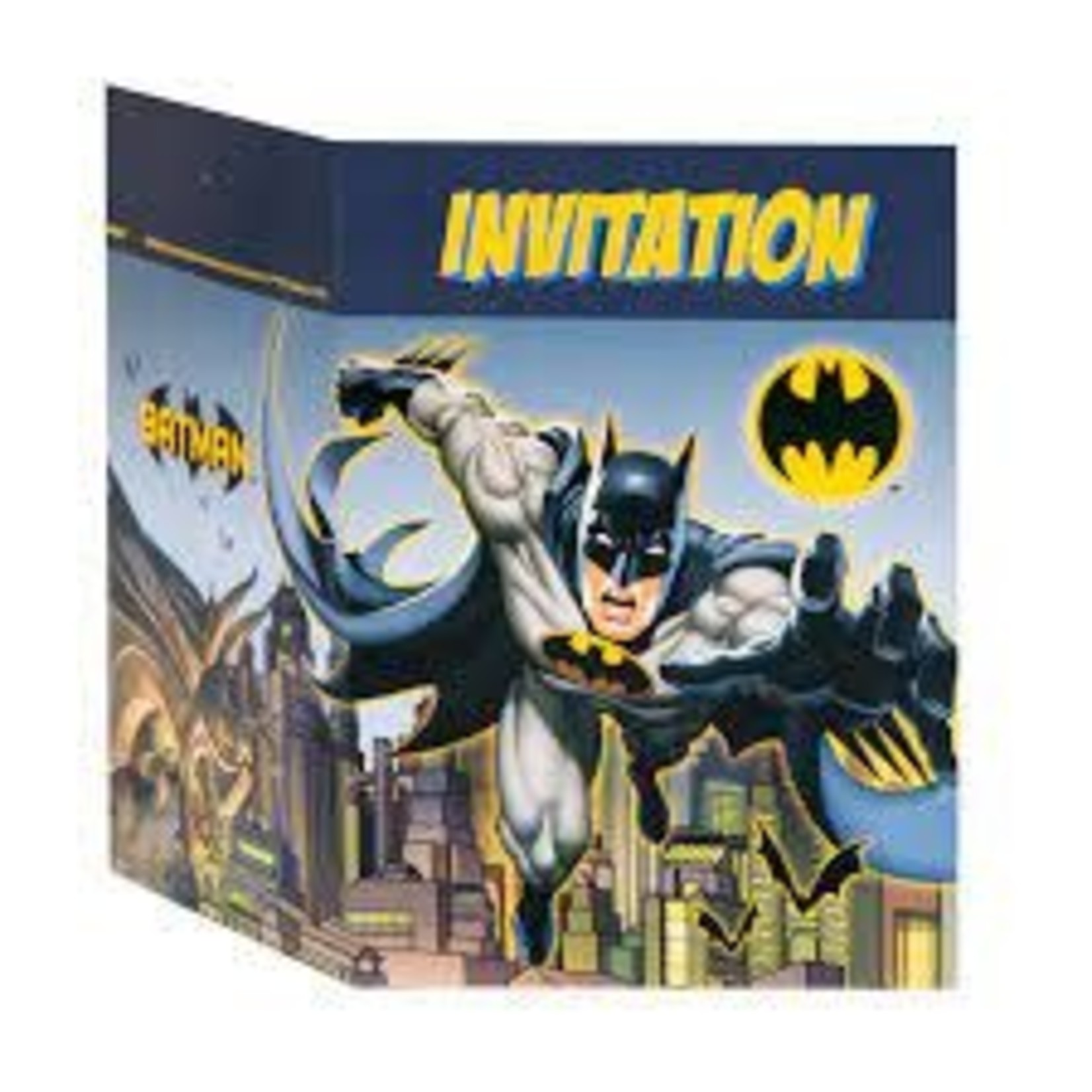 Batman Invitation 8ct