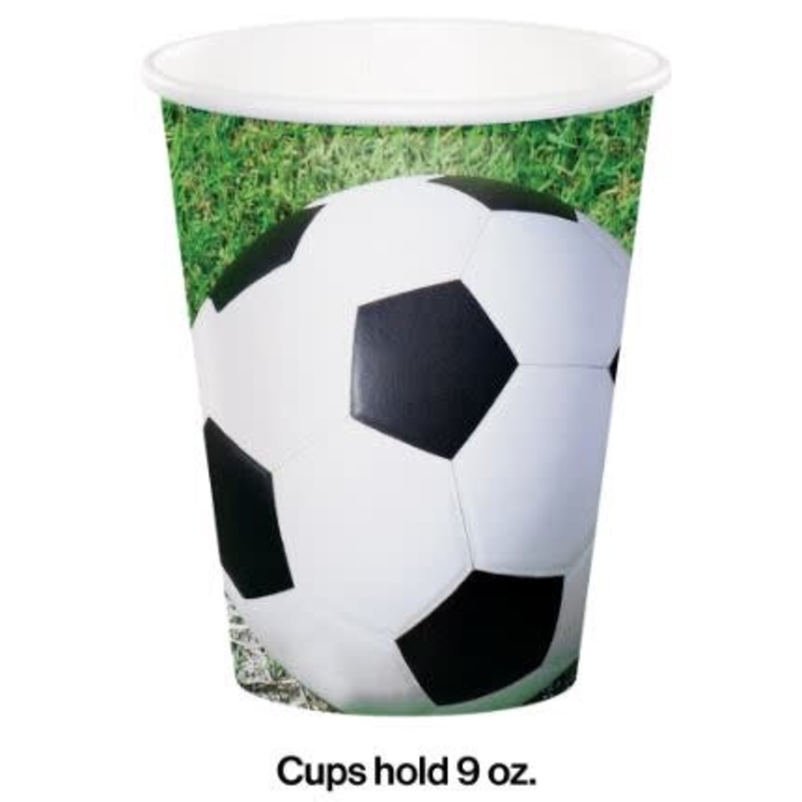 Soccer 9oz Cups 8ct