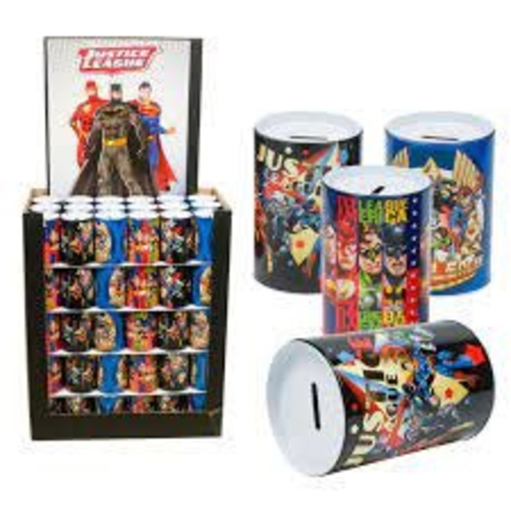 Justice League Tin Piggy Bank