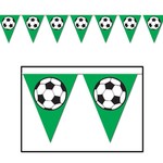 Soccer Ball Pennant Banner