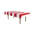 Red & White Stripes Tablecover