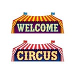Circus Sign Cutout