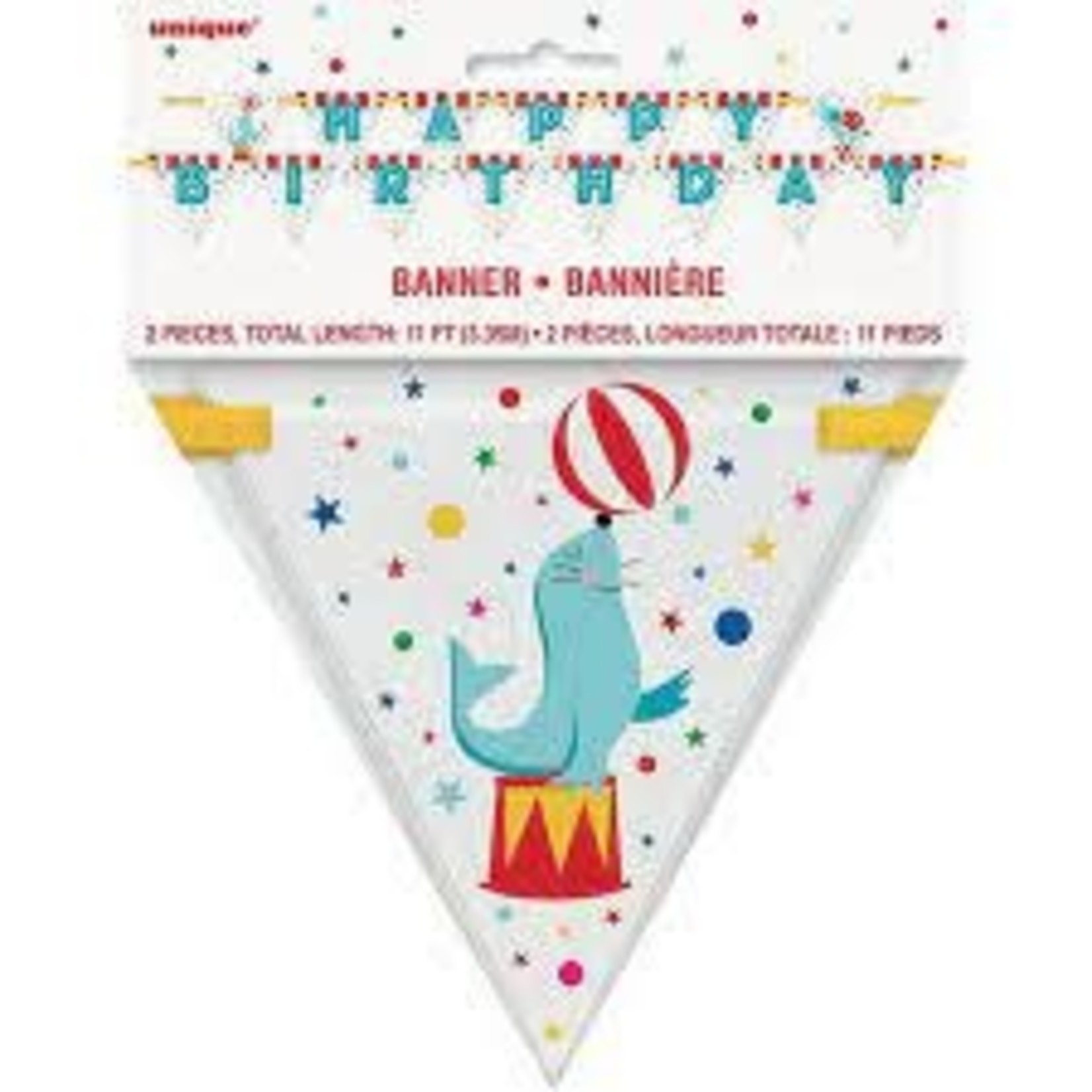 Circus Banner 2pc