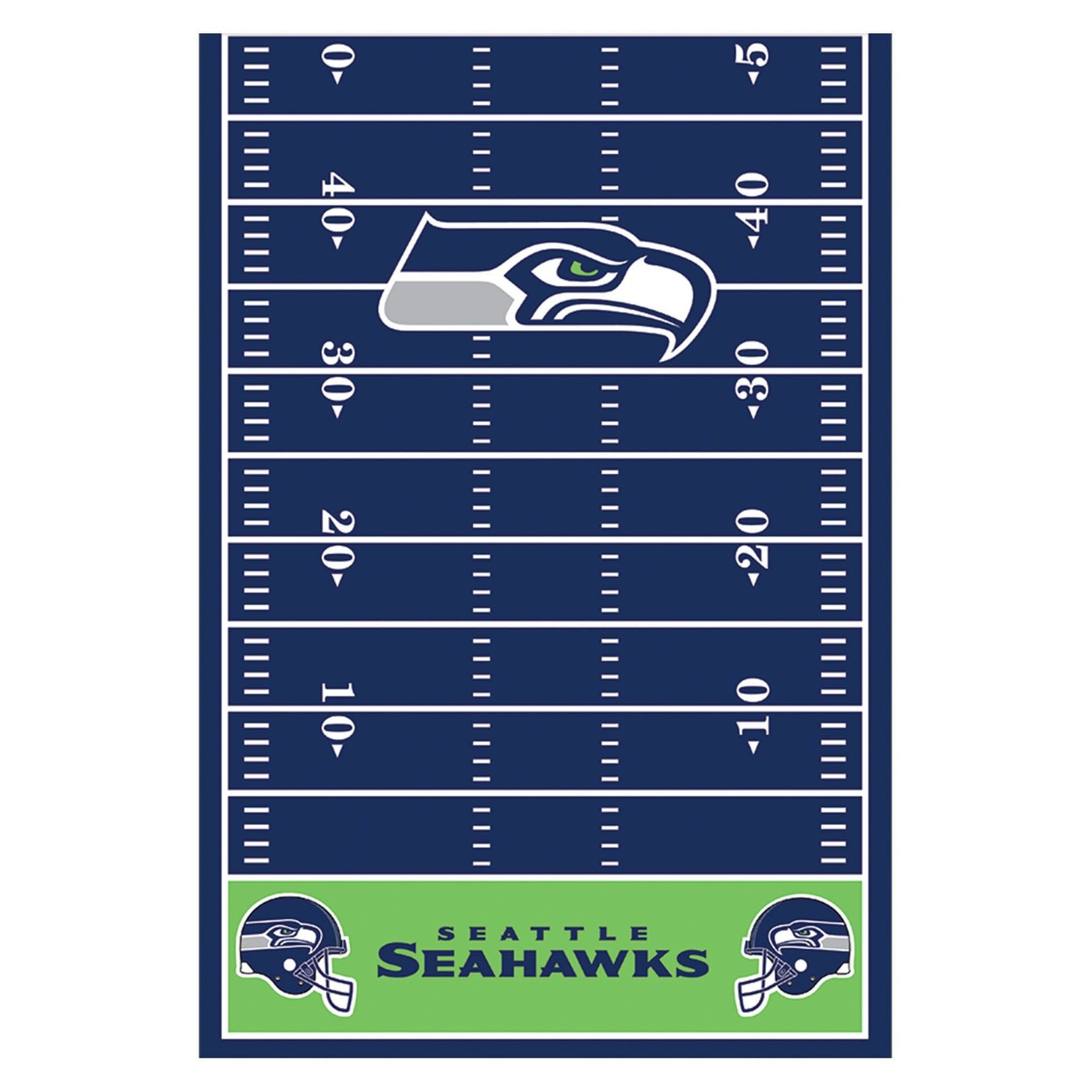 Seattle Seahawks Plastic Table Cover