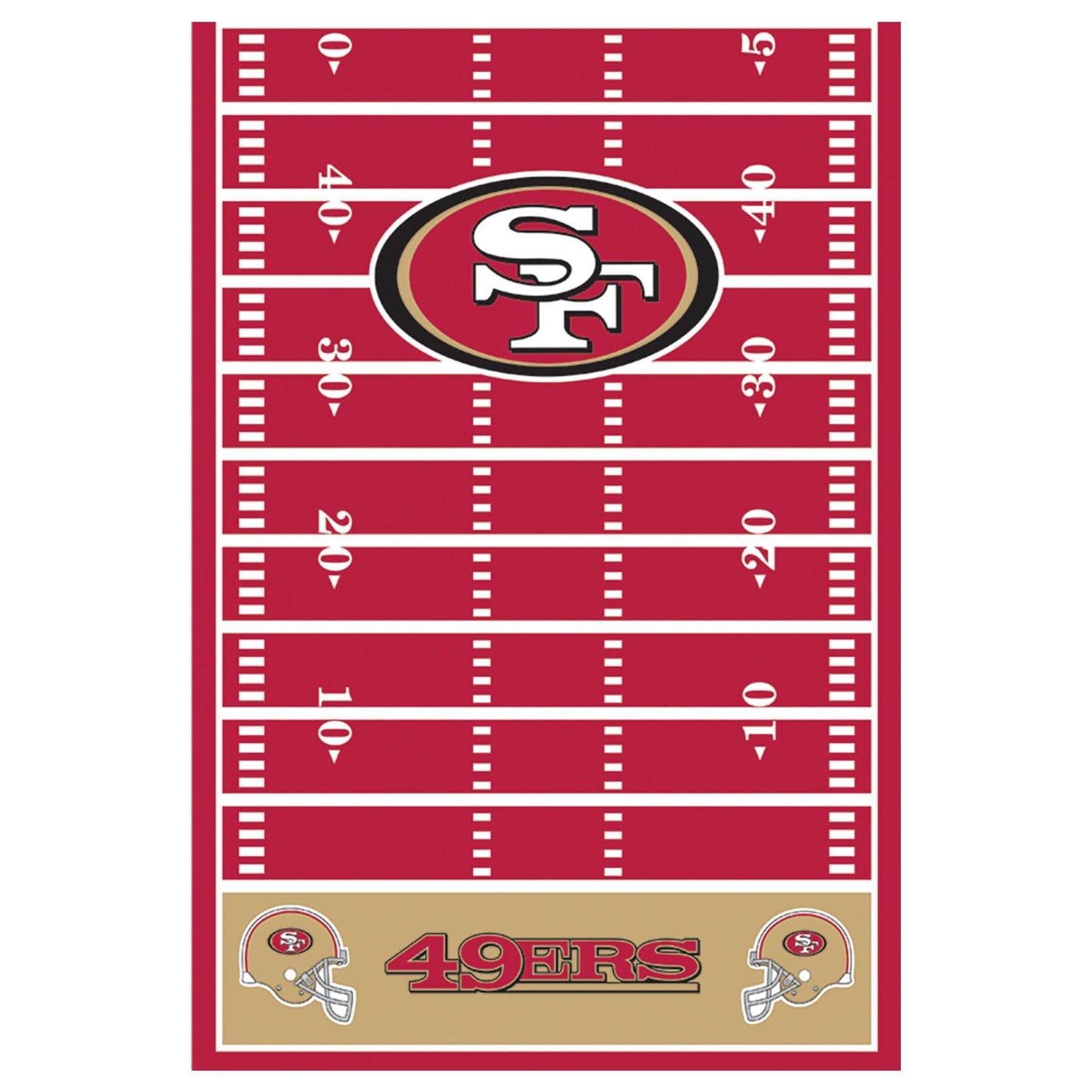 San Francisco 49ers Plastic Table Cover