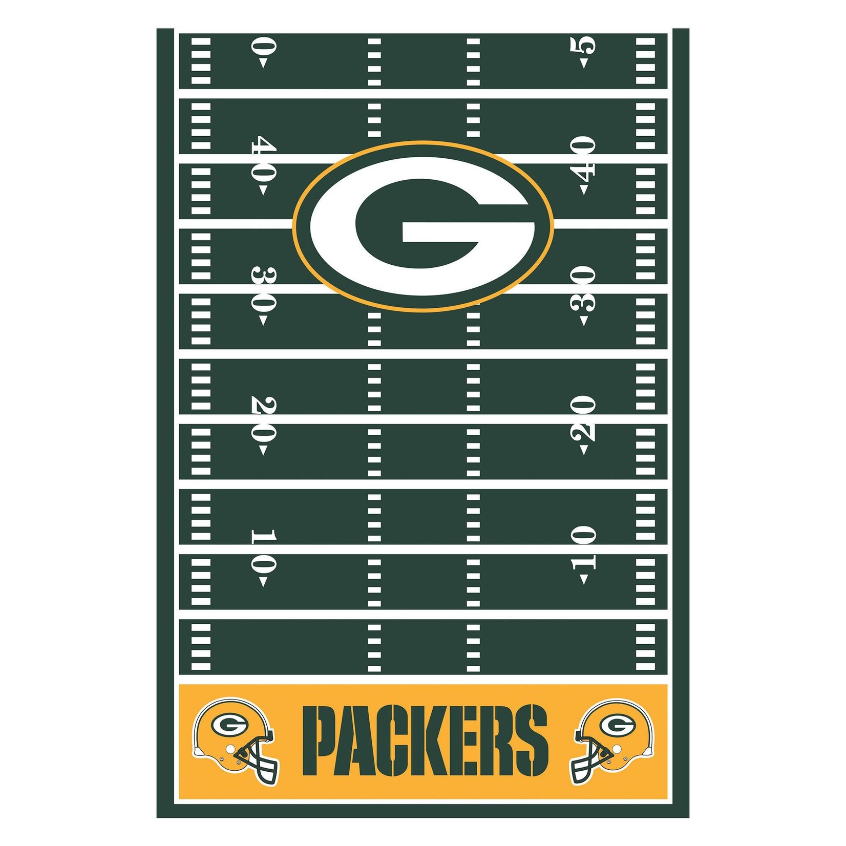 Green Bay Packers Plastic Table Cover