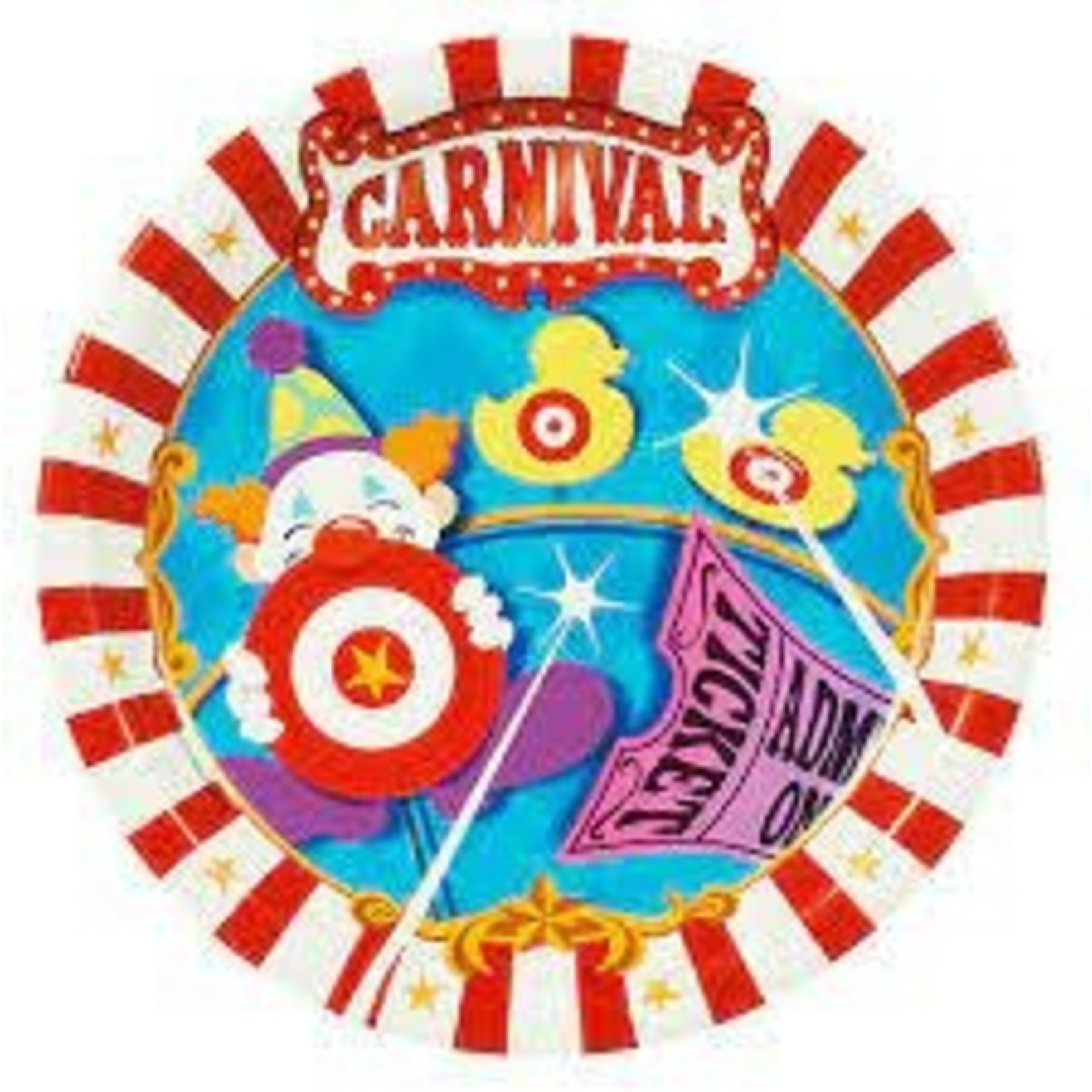 Circus Carnival Plate