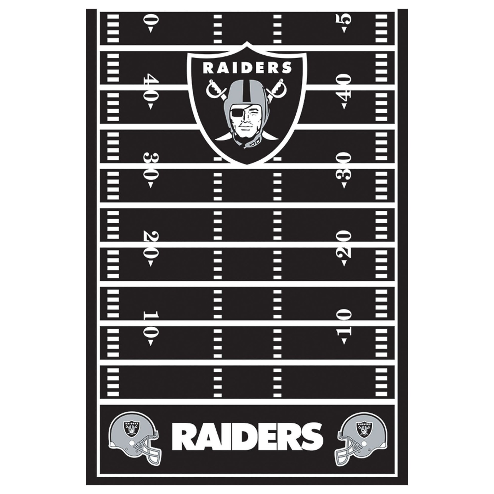 Oakland Raiders Plastic Table Covers
