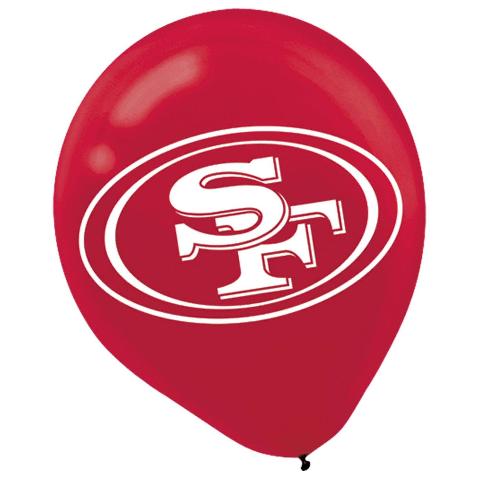 San Francisco 49ers Printed Latex Balloons