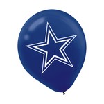 Dallas Cowboys Printed Latex Balloons