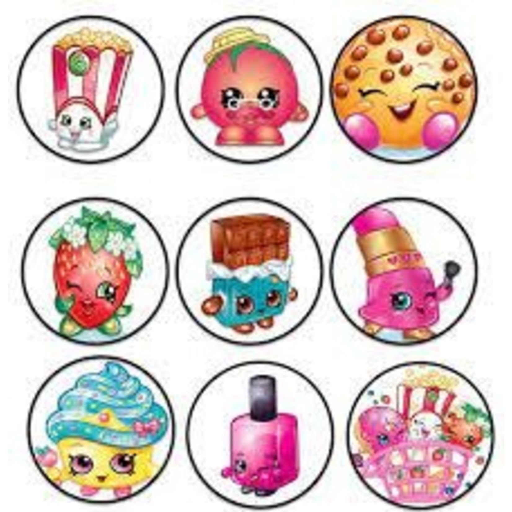 Shopkins 1200 Stickers, 600 Valentine Day Mini Heart Sticker, 6