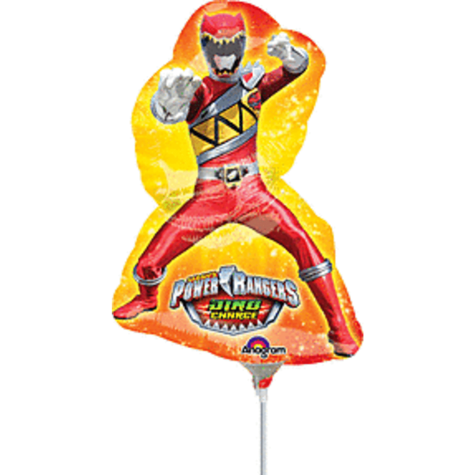Anagram Air Filled 14"Power Ranger Dino Charge Balloon