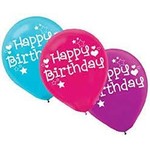 Happy Birthday 12" Balloons 6ct