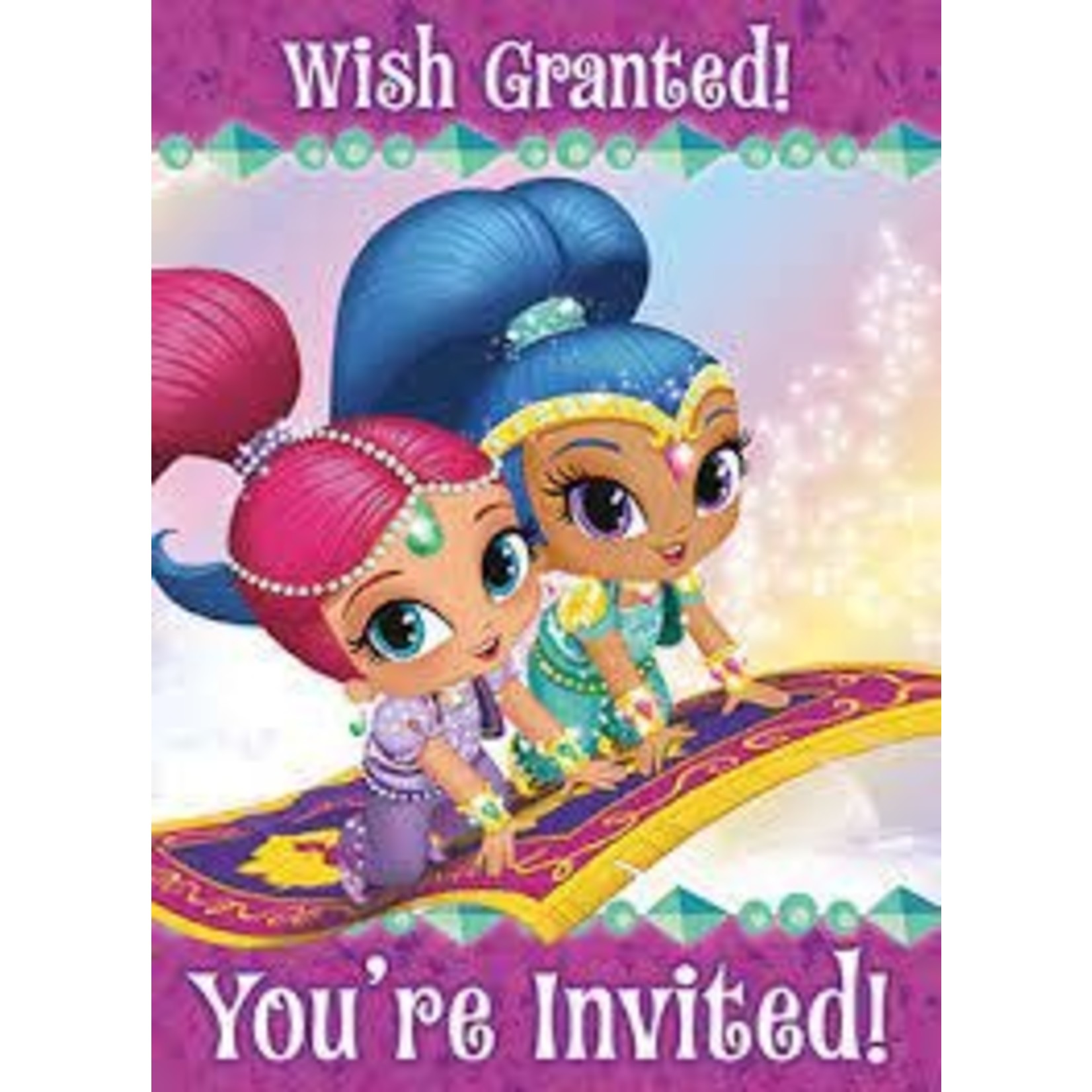 Shimer and  Shine  Invitations