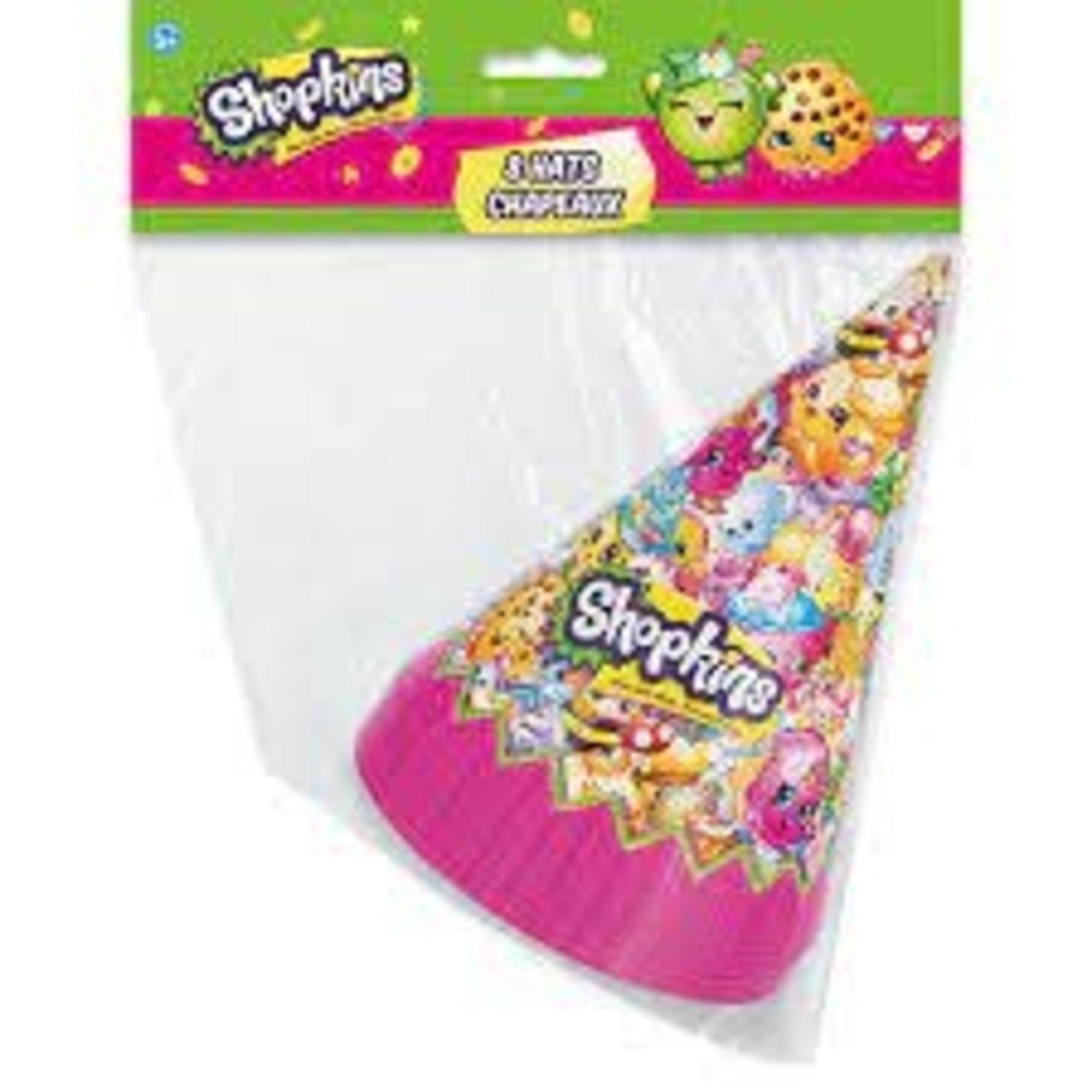 8 SHOPKINS PARTY HAT