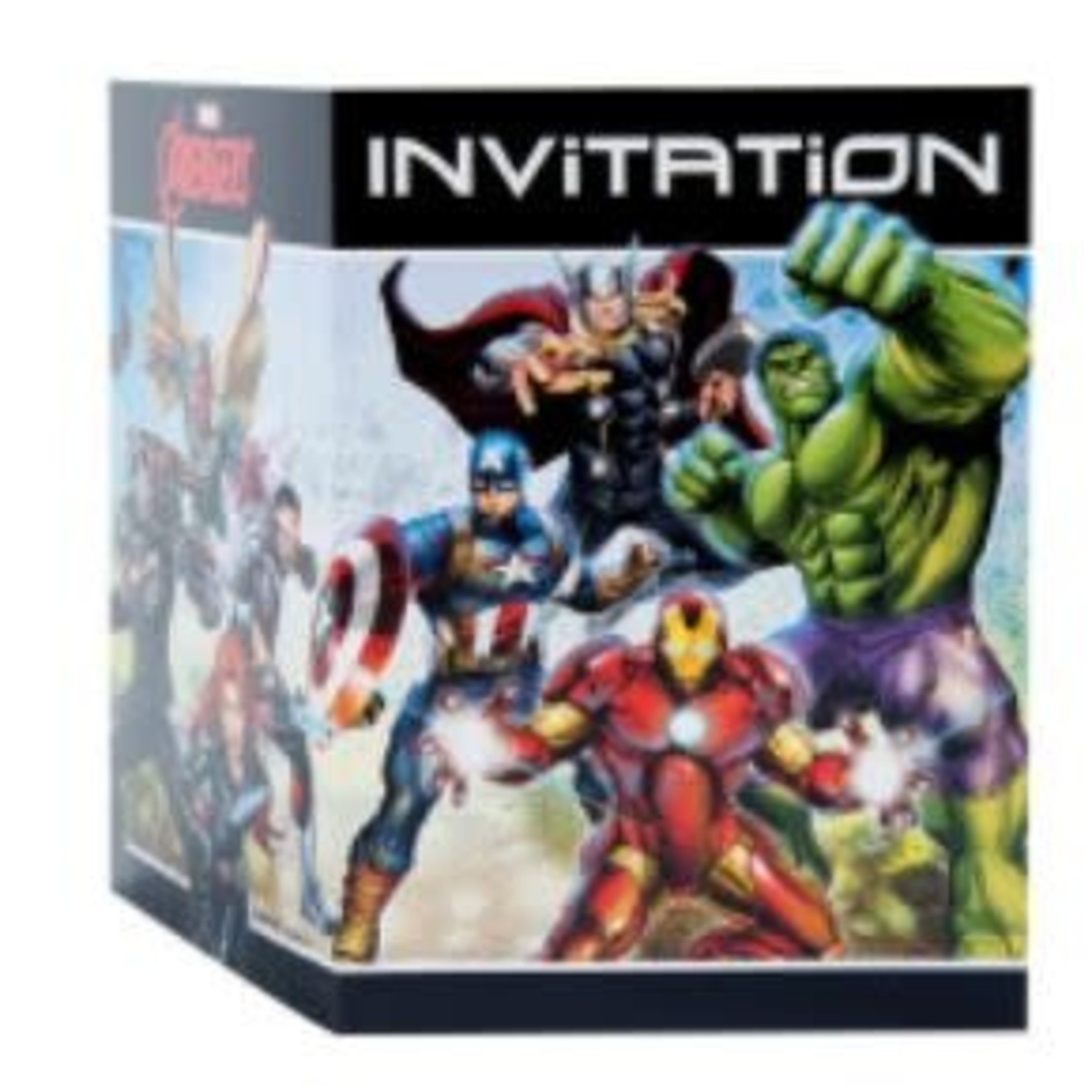 Avengers Invitations  8ct