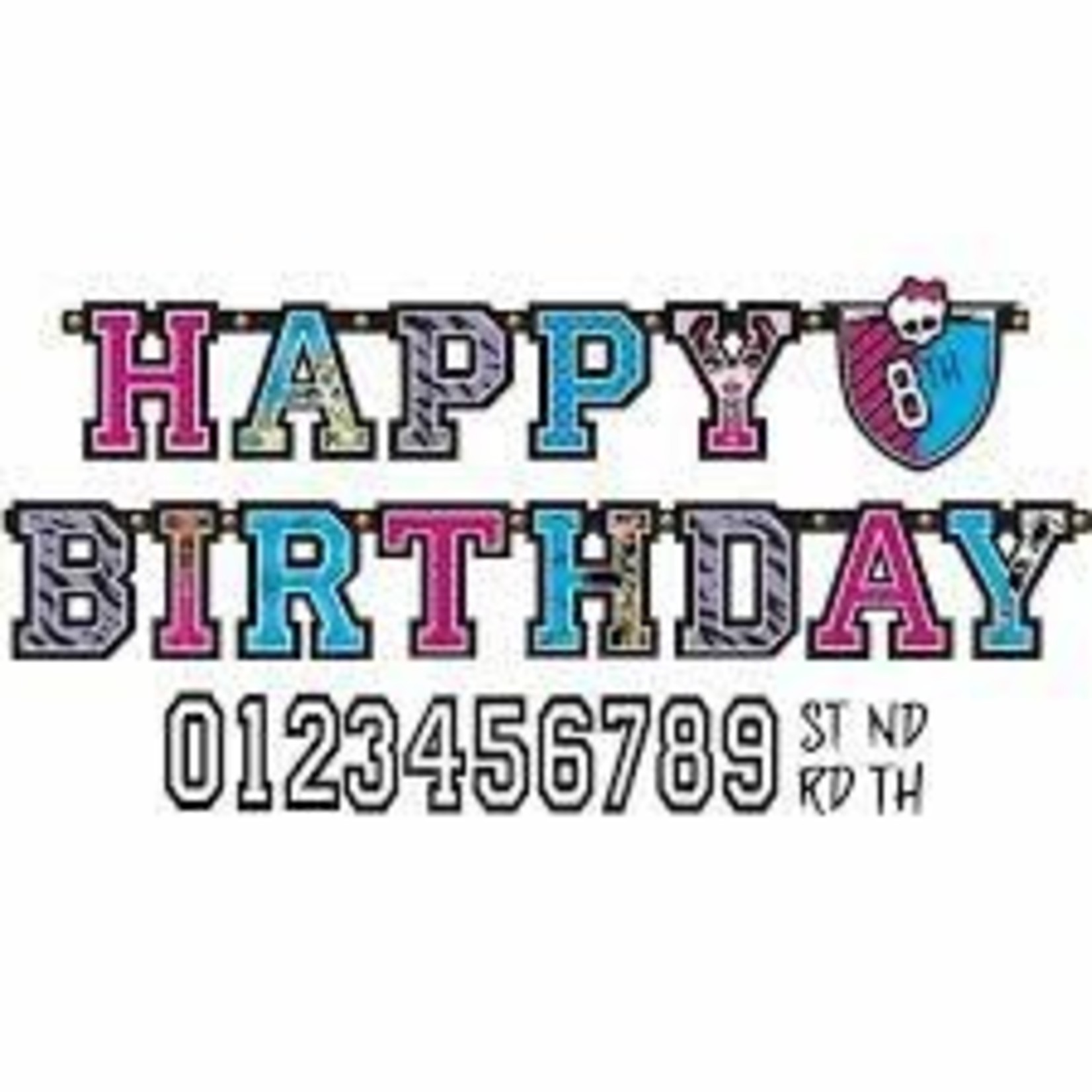 Monster High Jumbo Banner Kit