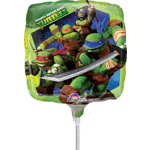 Anagram Air Filled 9" Ninja Turtles Balloon