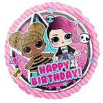 Anagram 18" Happy Bday LOL Doll Balloon