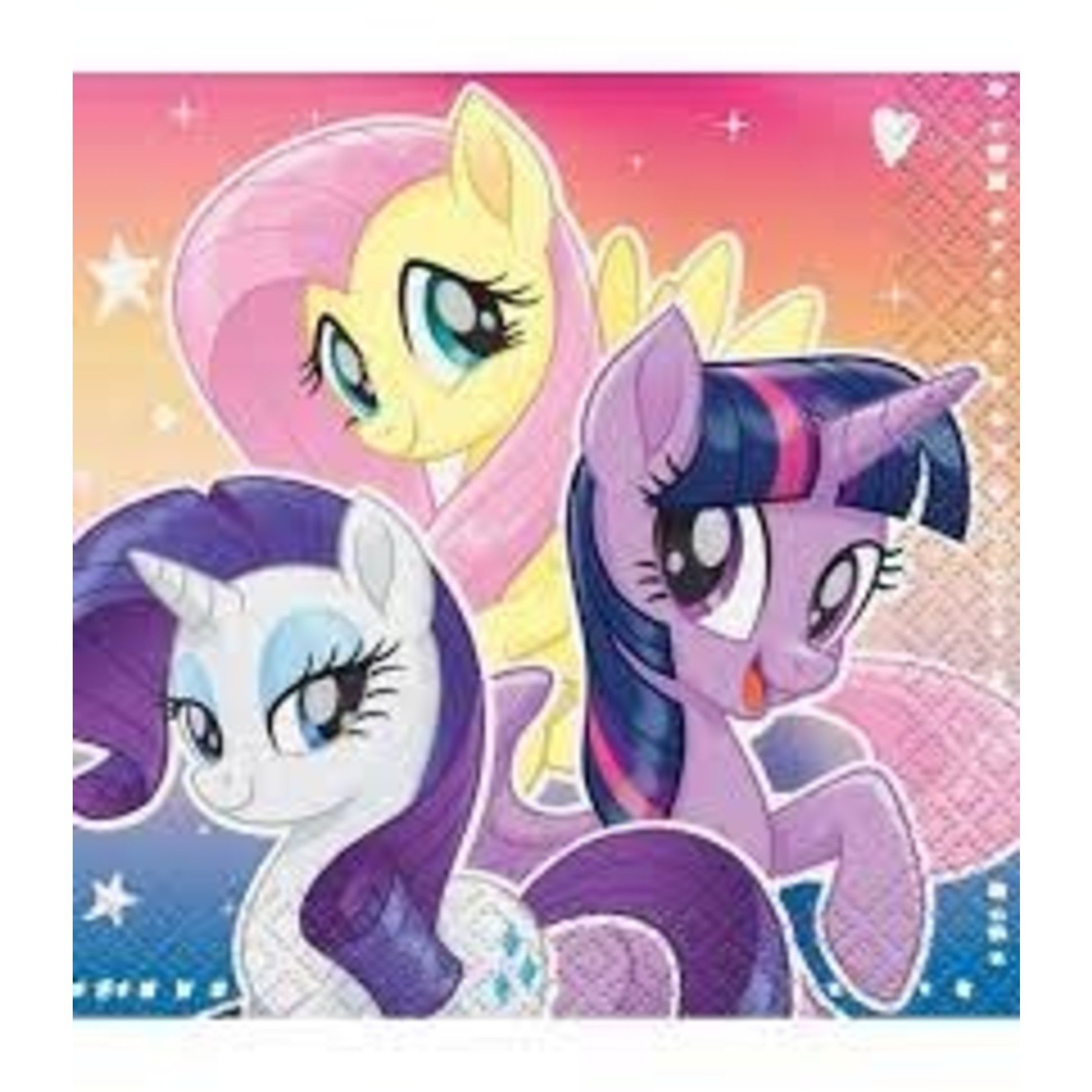 My Little Pony Cake Napkins