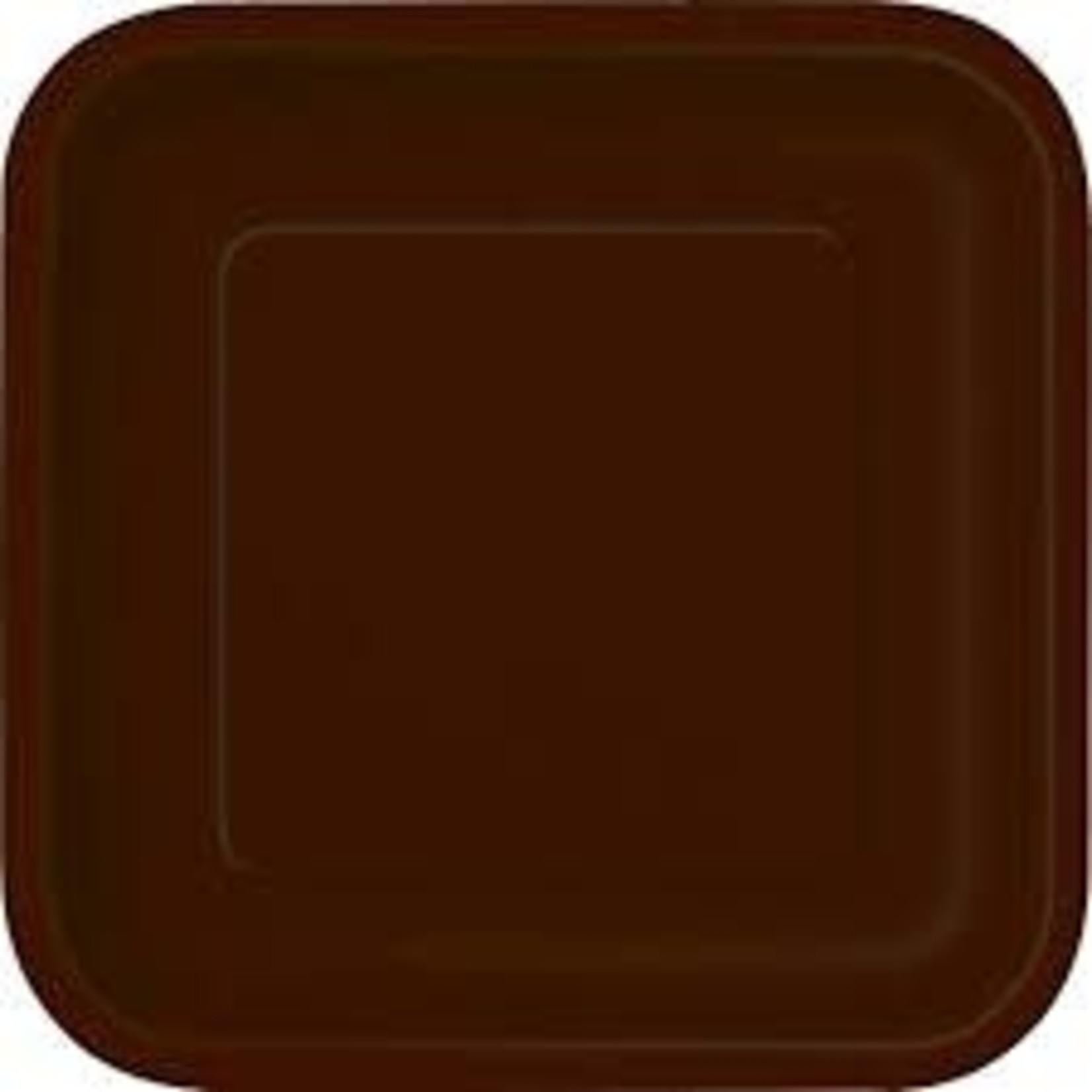 Brown Squared Plates 14ct