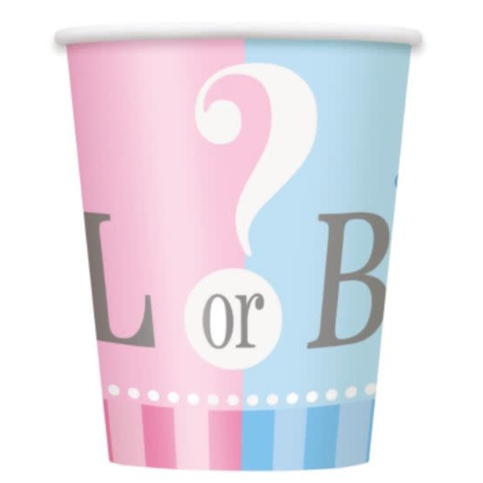 Gender Reveal 9oz Paper Cups  8ct