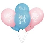 12" Boy Or Girl Latex Balloons