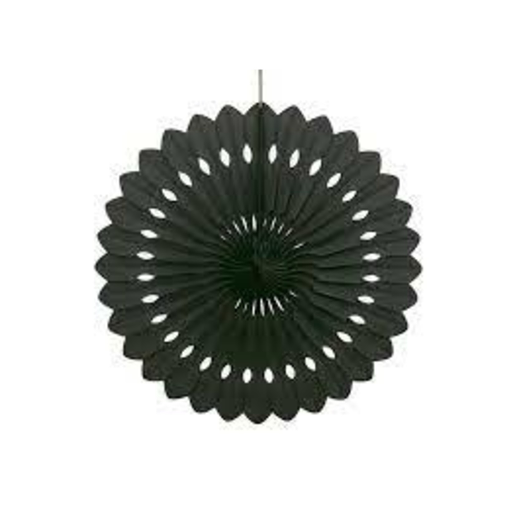 Black Decorative Fan