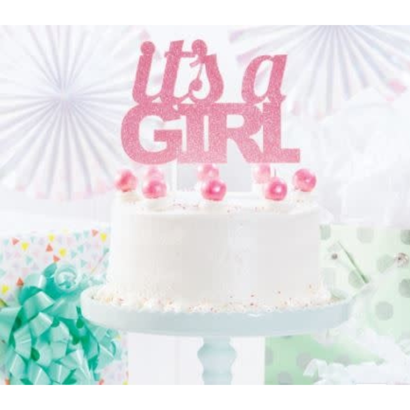 Its a Girl Cake Topper