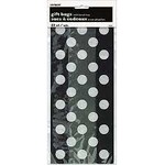 Black White Dots Plastic Bags