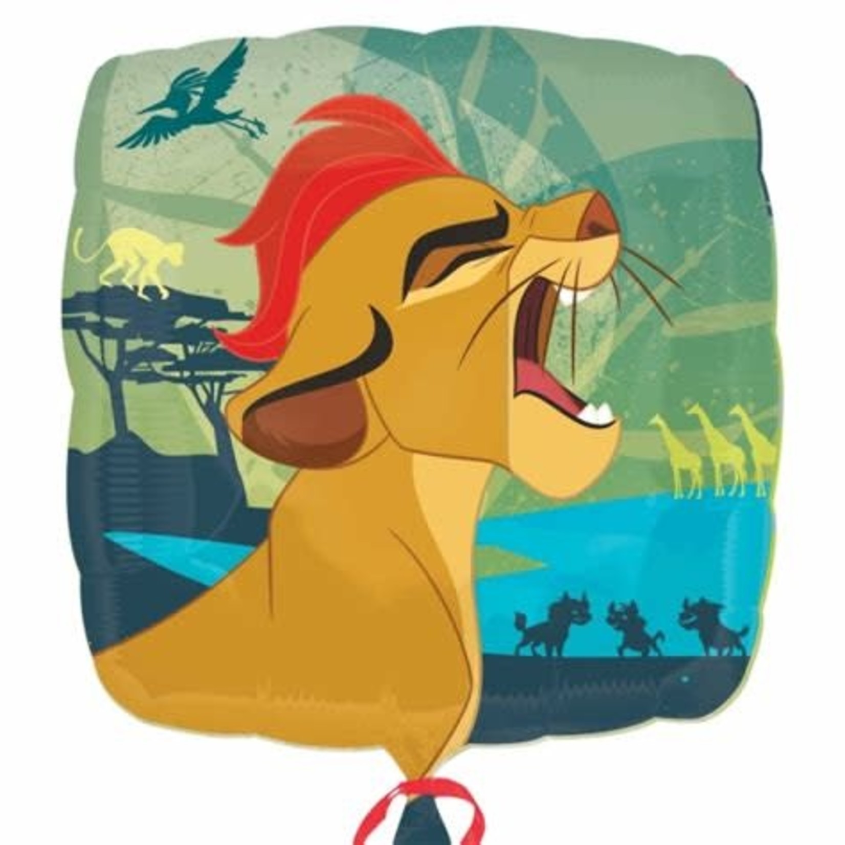 Anagram Air Filled 9" Lion Guard Balloon
