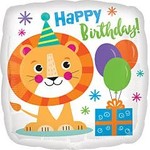 Anagram 18" Happy Bday Lion Balloon