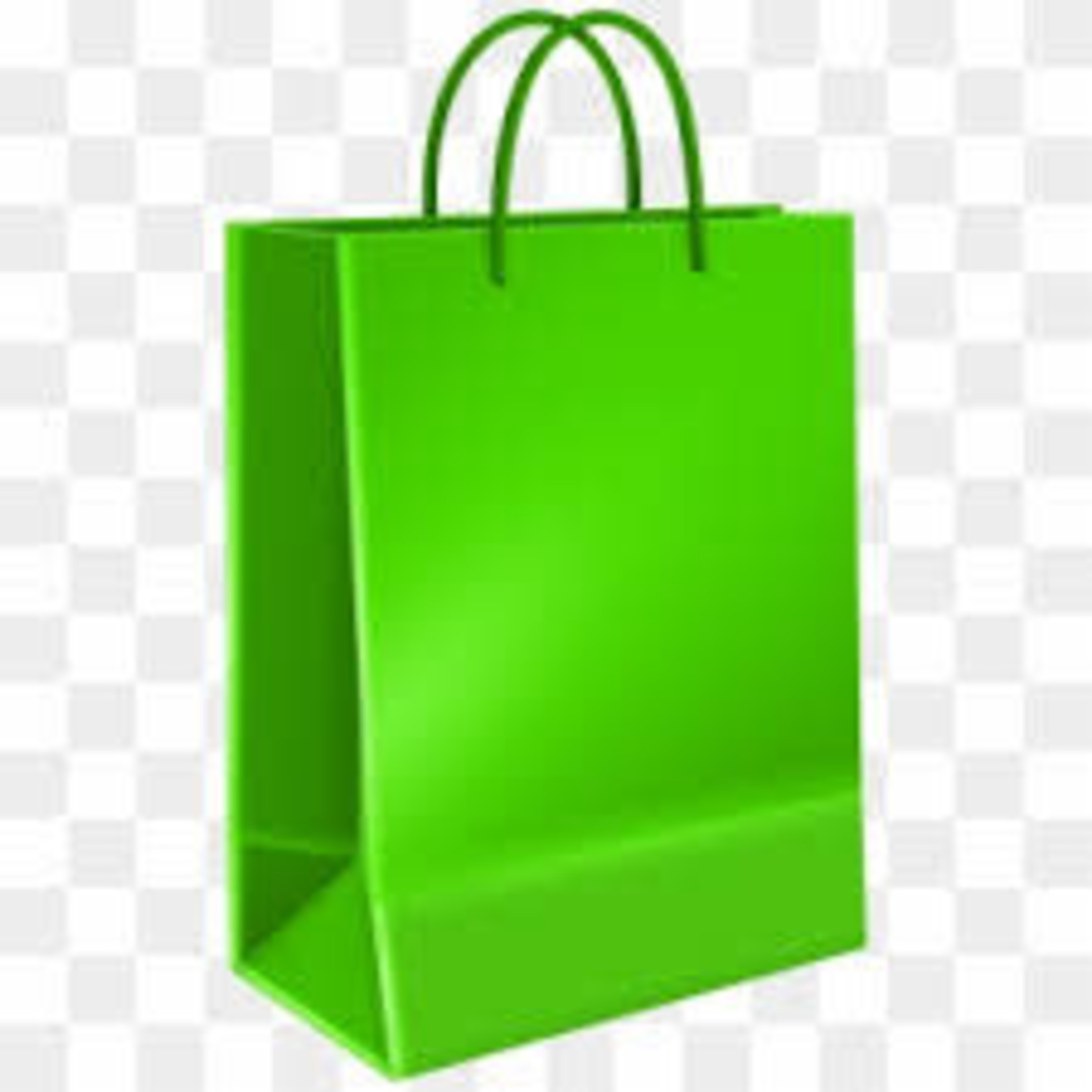 Green Lime Gift Bags 8x10
