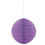 Pretty Purple Solid 8" Honeycomb Ball