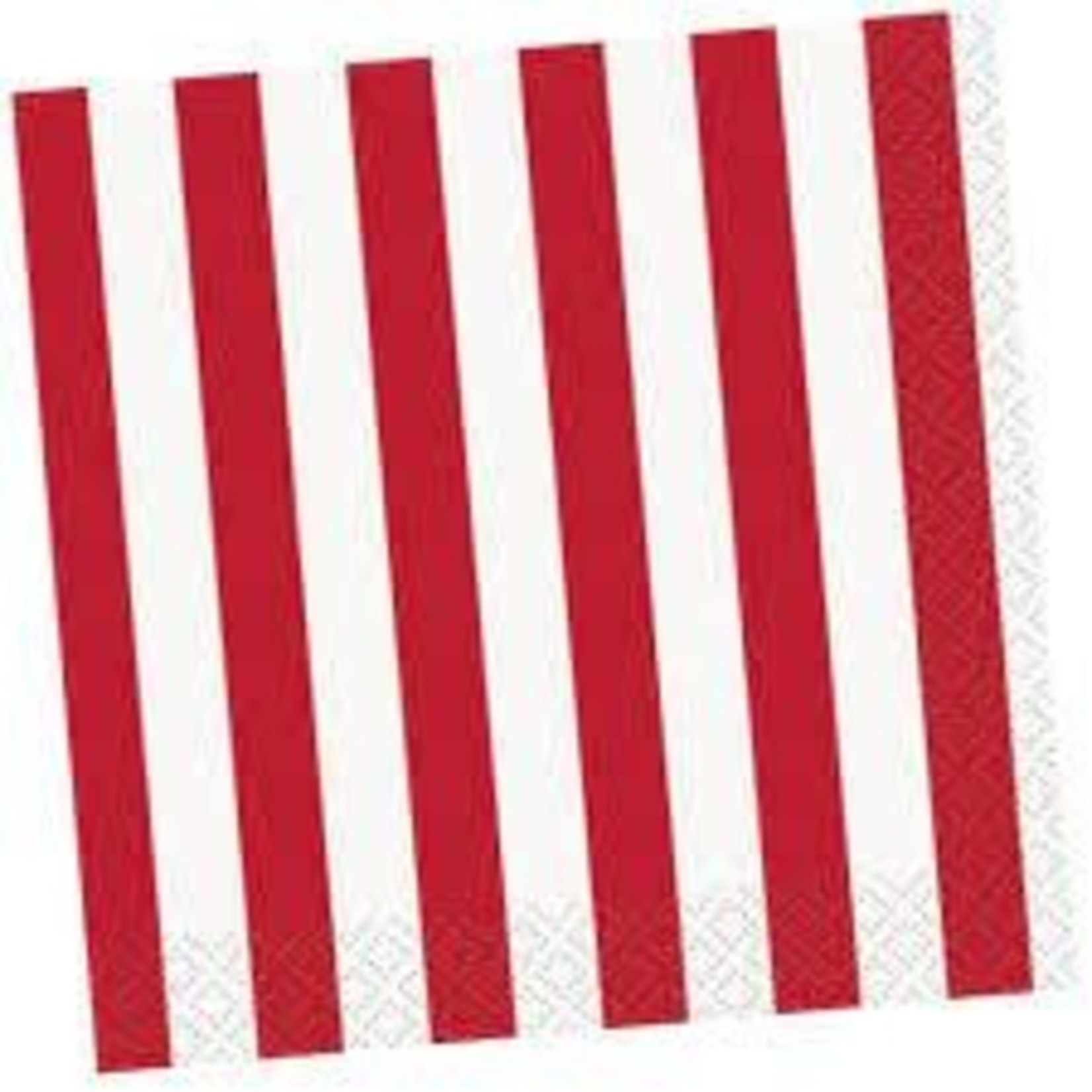 Red & White Stripe  Napkin