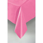 Hot Pink Solid Rectangular Table Cover 54"x108"