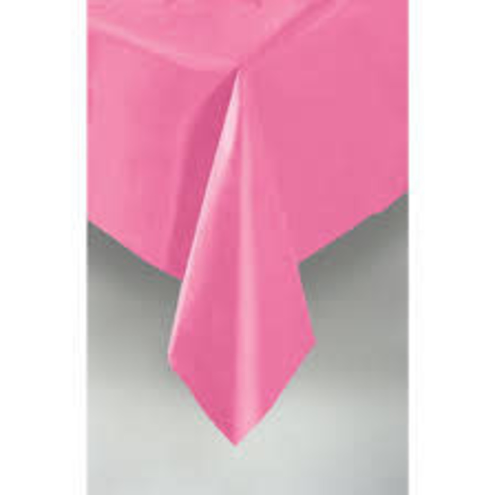 Hot Pink Solid Rectangular Table Cover 54"x108"