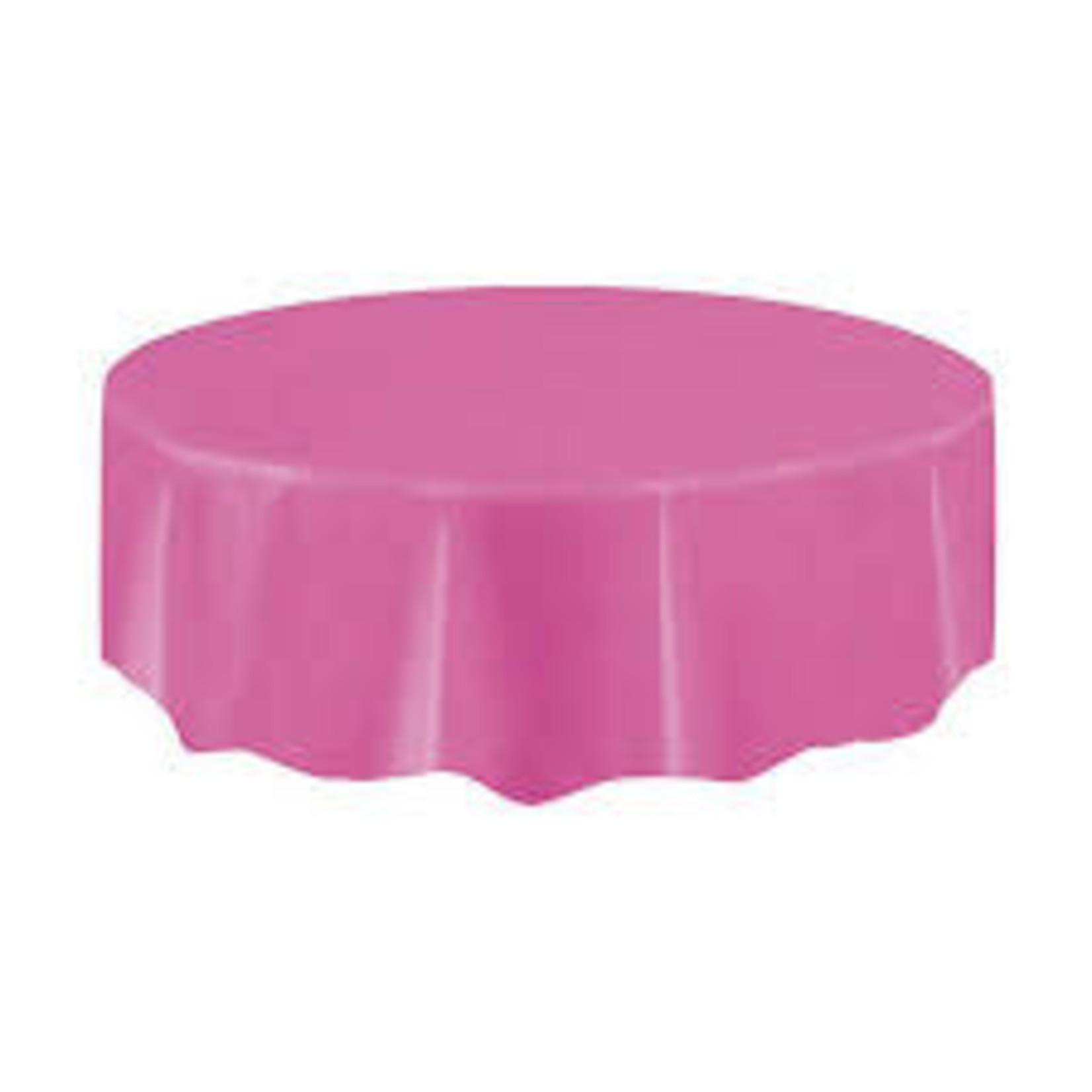 Hot Pink Round Table Cover