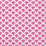 Hot Pink Scallop Napkins 16ct