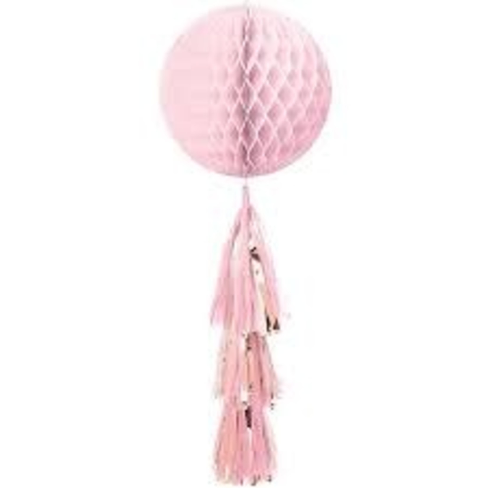 Decorations Hanging Honeycomb Pink