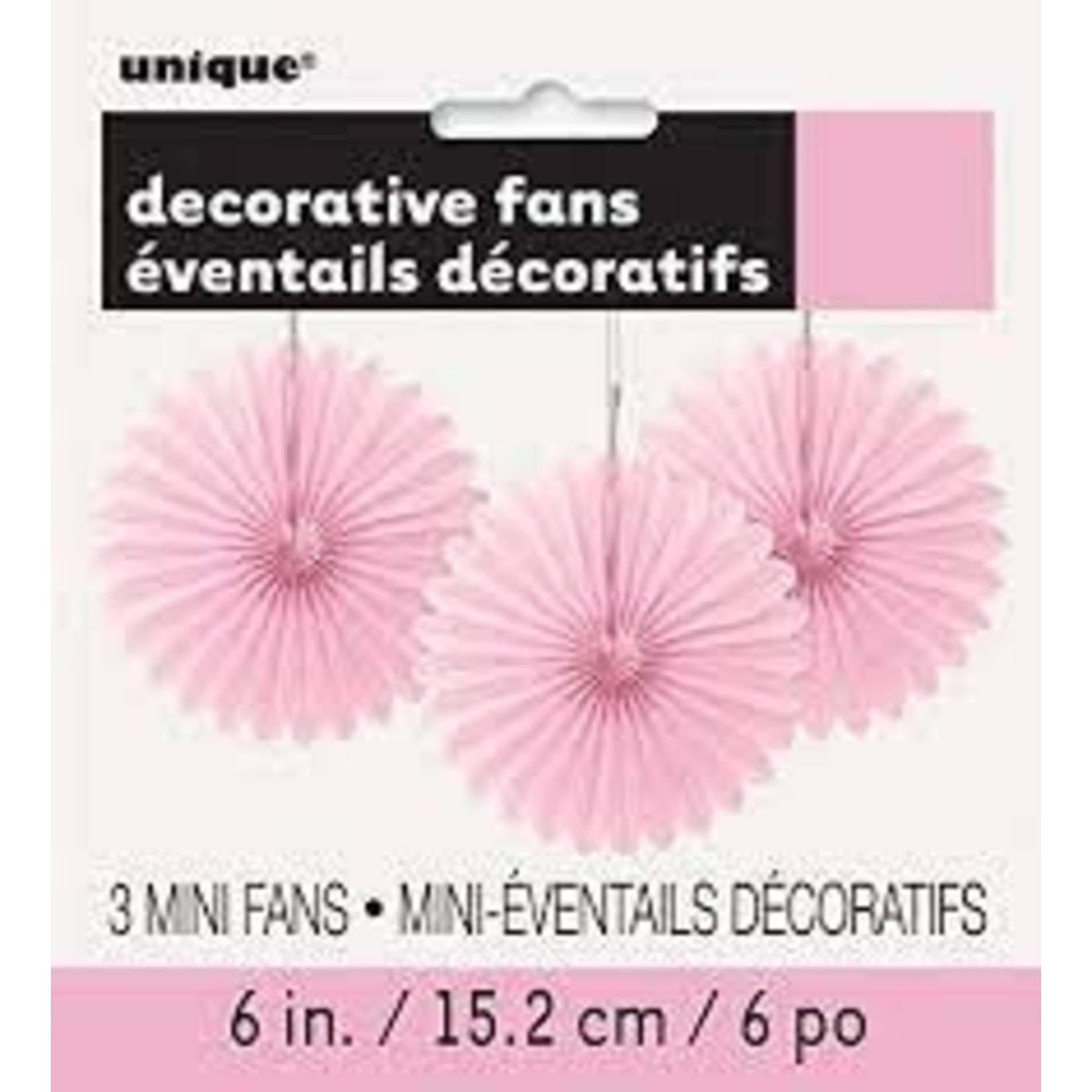 Light Pink Decorative Mini Fans