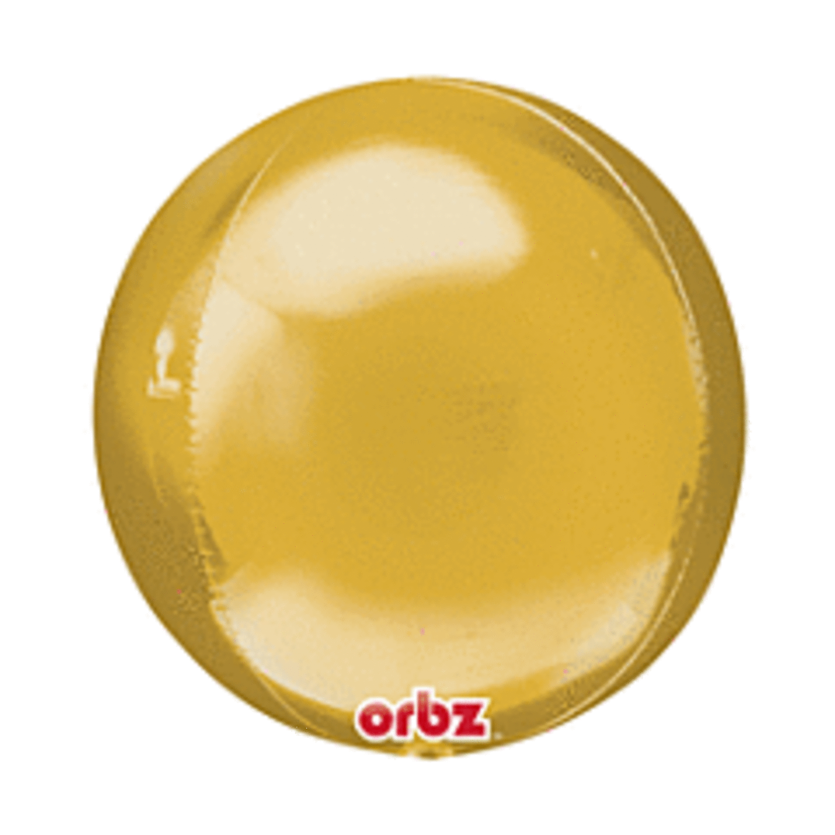 16" Gold Orbz Balloon