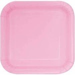 Light Pink Square Plates 14ct